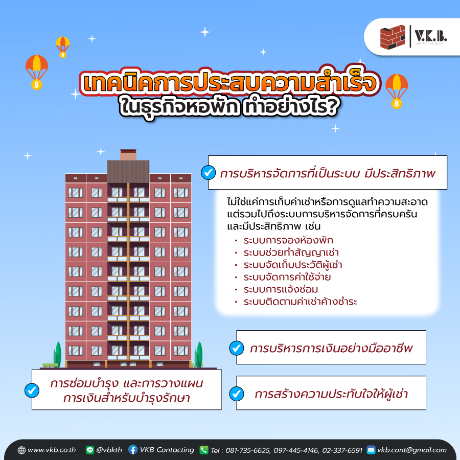 รับสร้างหอพัก 