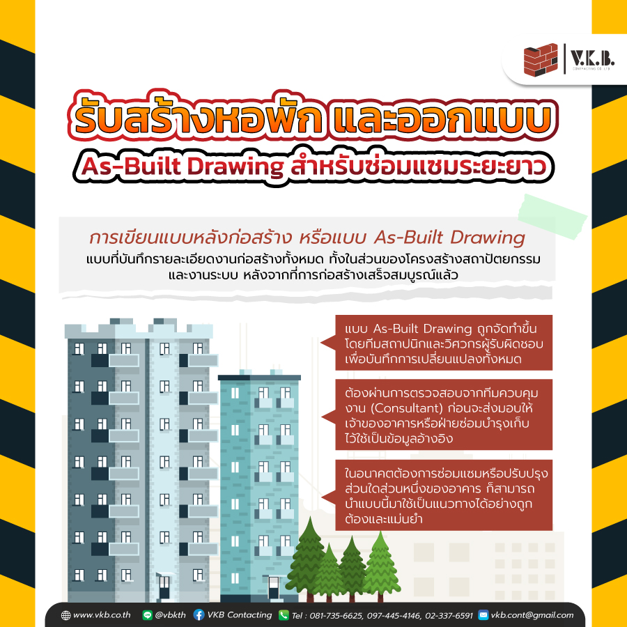 รับสร้างหอพัก